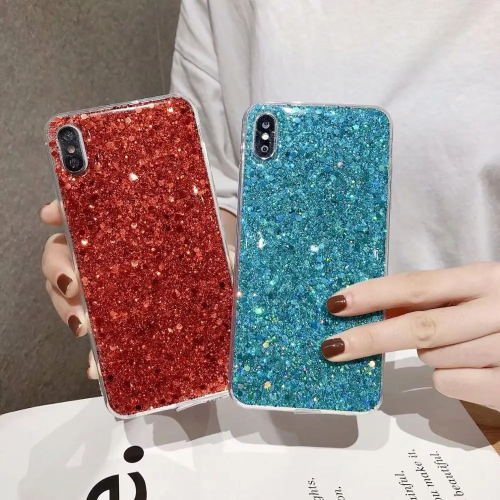 Блестящий Мягкий чехол для Samsung Galaxy J6 2018 J3 J7 J8 A8 A6 PLUS NOTE 8 9 5 J5 2017 J730 S7 S8 S9 |