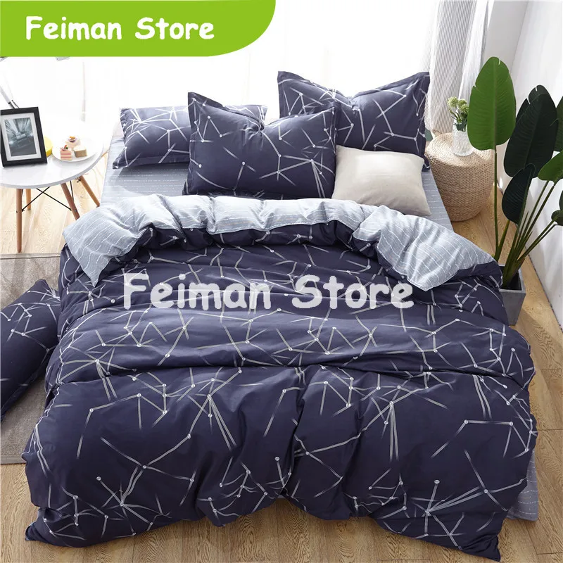 Американский стиль постельных принадлежностей AB боковая кровать набор супер king