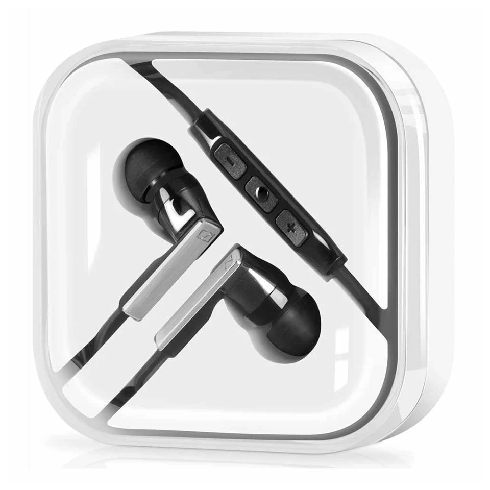 Sennheiser CX5.00i/G In Ear Earphones 3.5mm Stereo Dynamic Headset Sport Earbuds High Performance with Mic for IPhone Androd enlarge