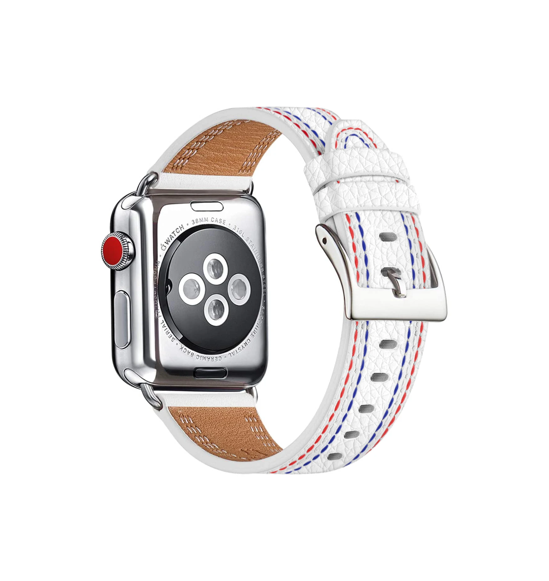 leather Strap For Apple Watchband 40mm 44mm 38mm 42mm 41mm 45mm watchband smartwatch bracelet iWatch series 7 6 5 4 3 se band