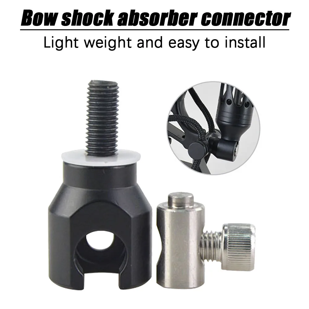 

Archery Bow Quick Disconnect Stabilizer Shock Absorber Joint Connector Compound Recurve Bow For Archery Hunting Practice Tools