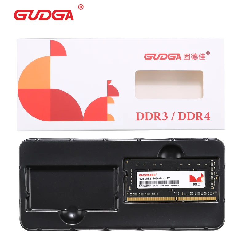 gudga memoria ram ddr4 4gb 8gb 16gb 32g 3000mhz 2666 mhz sodim 1 2v support dual channel for laptop notebook computer accessory free global shipping