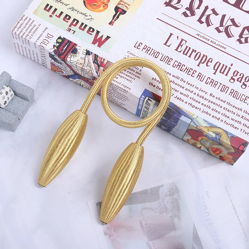 

Magnetic Curtain Tiebacks Tie Rings Curtain Clip Rope Buckle Holdbacks Curtain Hook Rods Draperies Holder Curtains Accessoires