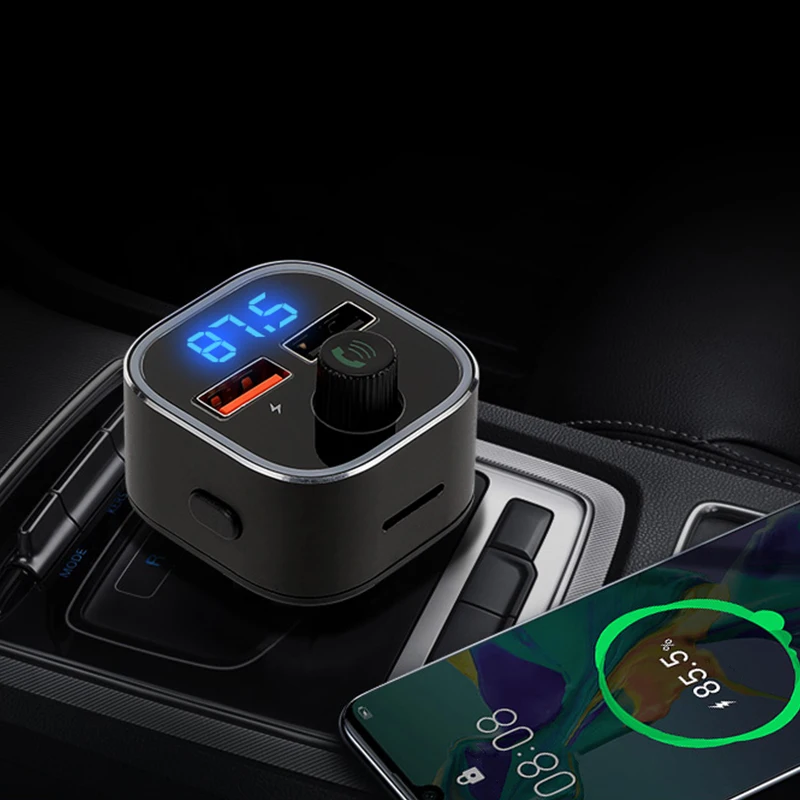 Автомобильное зарядное устройство с двумя USB портами и функцией определения