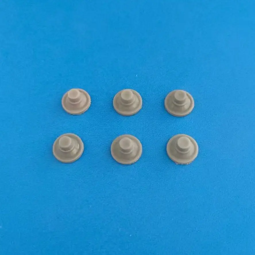 100 шт./лот Φ * H5mm силиконовые проводящие одиночные клавиатуры резиновые кнопки