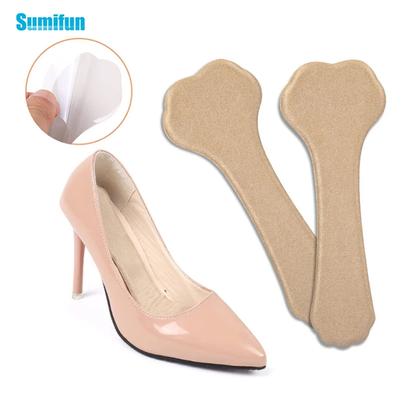 

4/6pcs Insole Pad Inserts Heel Post Back Breathable Anti-slip for High Heel Shoe Insert Protector Shoes Insoles Memory Foam