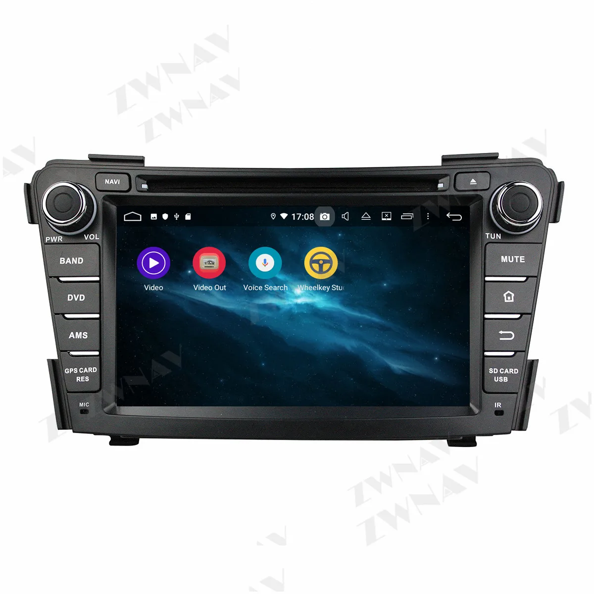 DVD-плеер 4G + 128G Android 10 аудио-навигация GPS для Hyundai I40 Carplay Радио стерео Мультимедиа |