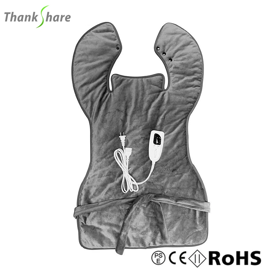 Моющееся электрическое одеяло для снятия симптомов боли в спине плечах и