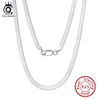 Цепочка-змейка ORSA JEWELS из серебра 925 пробы, ширина 3 мм
