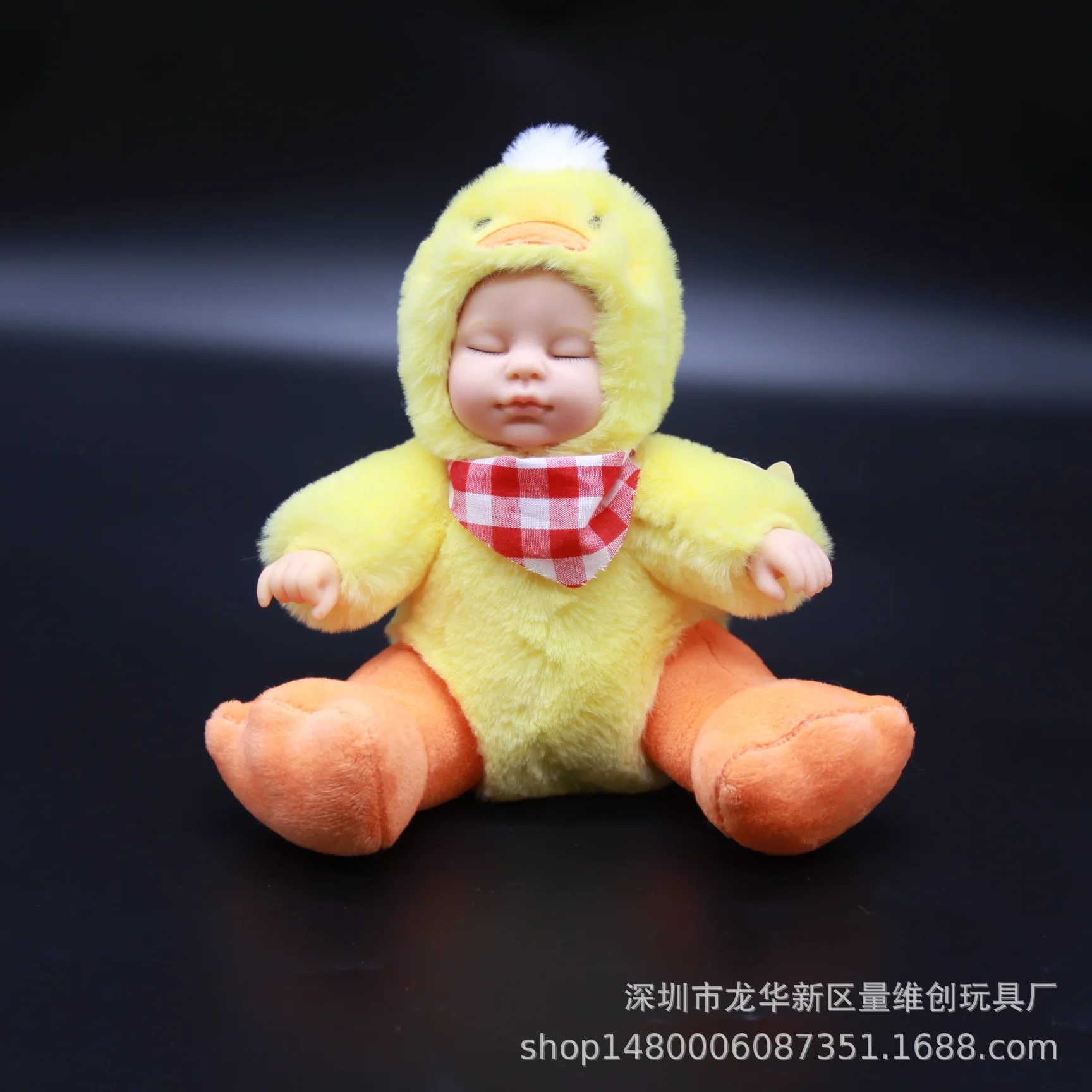 Новинка 25 см Спящая Детская кукла kawaii bebe слон животное плюшевая игрушка Розовая Свинья высококачественное моделирование девочка кукла