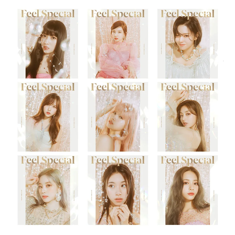 Twice Card Feel специальный альбом периферийный Lomo карта портрет фото L поздравительная