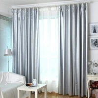 blackout curtain double sided silver coated shading cloth coated lining thickened bedroom window thermal insulated curtain