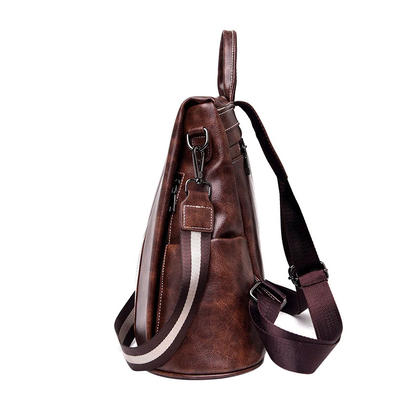 Женский рюкзак из искусственной кожи Противоугонный повседневный школьный