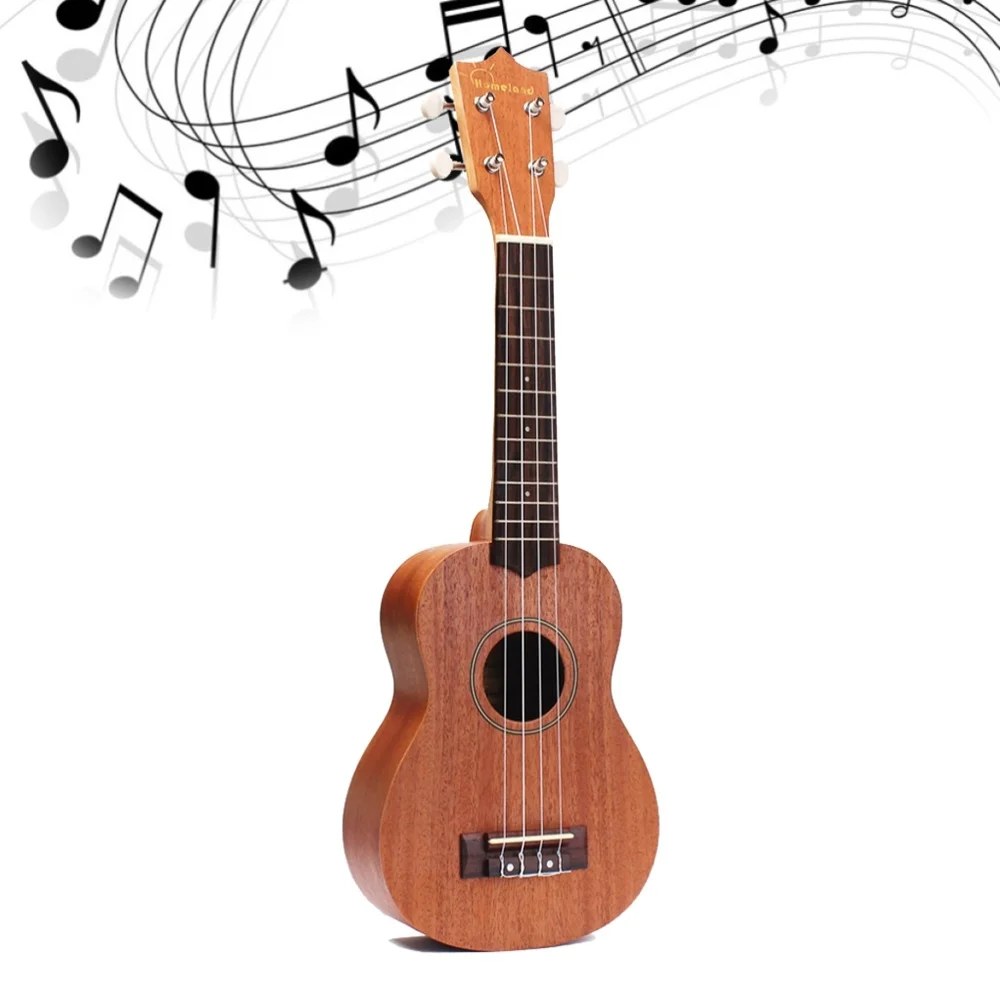 

Inch 4 Strings Acoustic Ukulele Sapele Stringed Musical Instrument Beginner Kit with Gig Bag Tuner