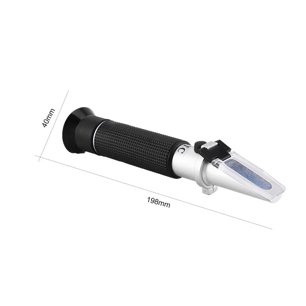 

Handheld Refractometer 0-80% Optical Alcohol Liquor and Spirits Wiskey Vodka Content Meter Mini ATC Measuring Tester