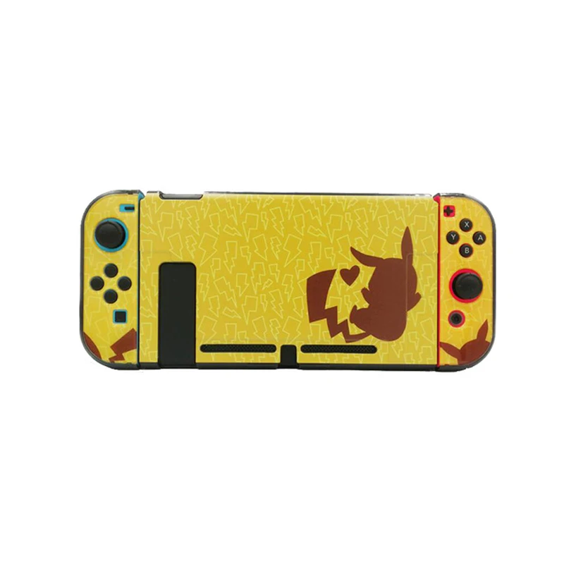 Анти-отпечатков пальцев Nintendo Switch Жесткий Корпус чехол Марио Пикачу протектор чехол для Nintendoswitch перечисленные игровой консоли аксессуаров