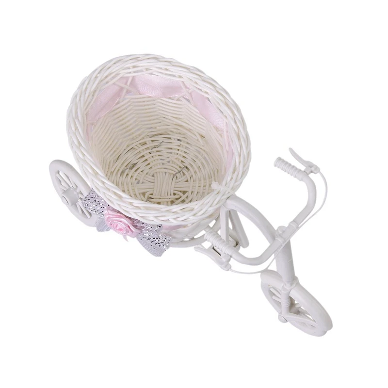 Трицикл ручной работы/велосипед Цветочная корзина для цветочной вазы и хранения