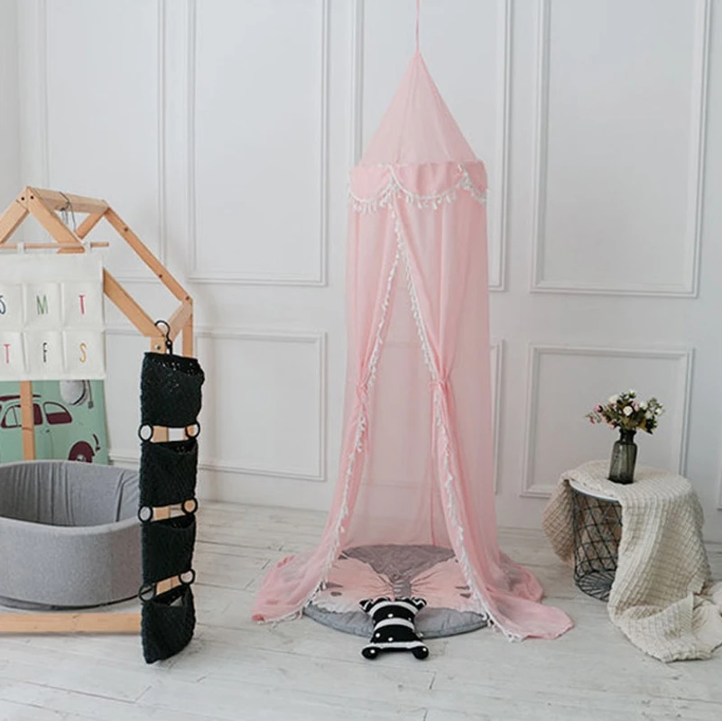 

Princess Lace Kids Baby Bed Room Canopy Mosquito Net Curtain Bedding Dome Tent