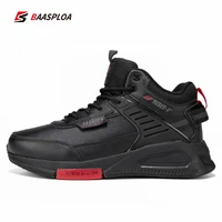 mens winter boots casual shoes waterproof leather warm non slip mens walking shoes size 41 46 baasploa 2021 new arrival