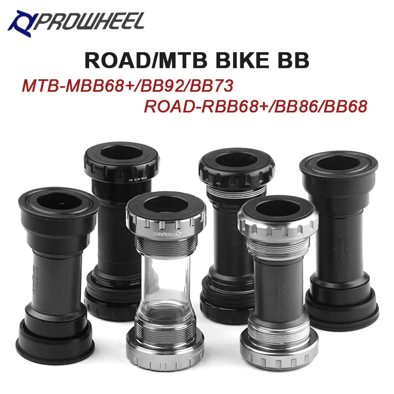 Кронштейн для горного шоссейного велосипеда PROWHEEL BB68/86/73/92/86 BB68/73 мм подходит оси 24