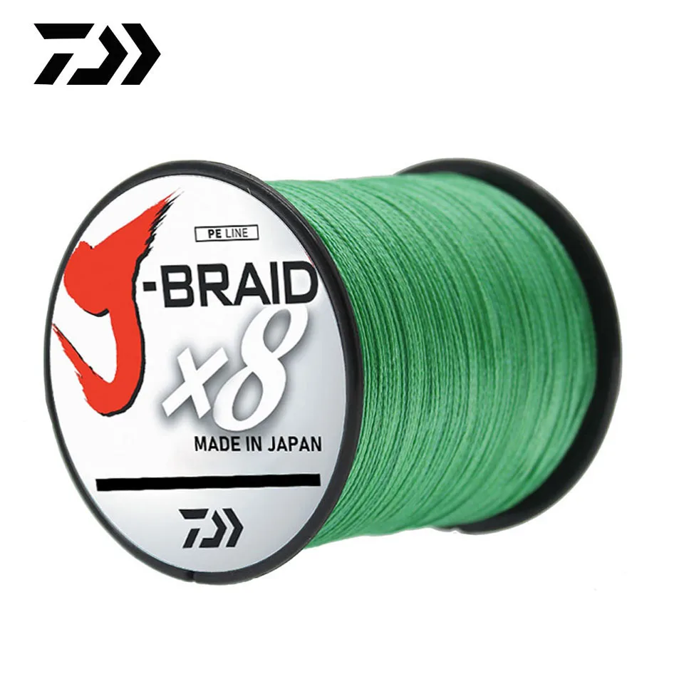 

Daiwa 8 Strand 300m 500m Japan Super Strong PE Braided Fishing Line Multifilament Braid Thread 8 Braid 18LB 22lb 35lb 87LBS