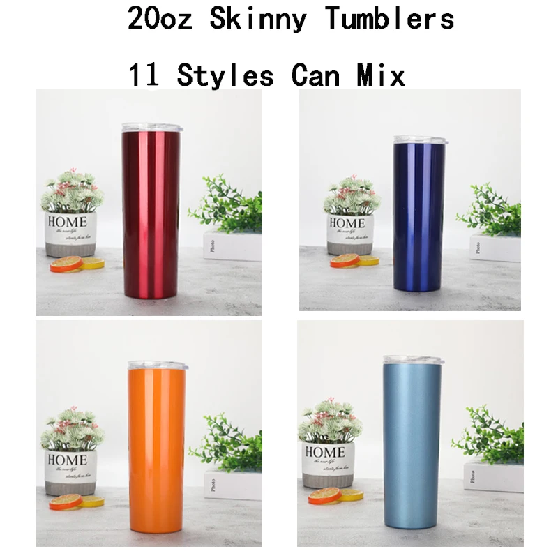 20oz Insulated Tumbler with Straw Personalized Skinny Double Wall Stainless Steel Engraved Cup Bridal Party Wedding Gift | Дом и сад