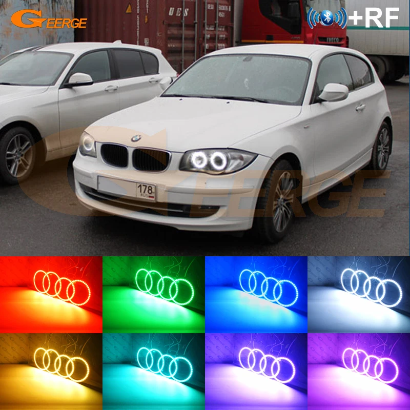 Отличный Радиочастотный пульт Bluetooth приложение многоцветный ультра яркий RGB