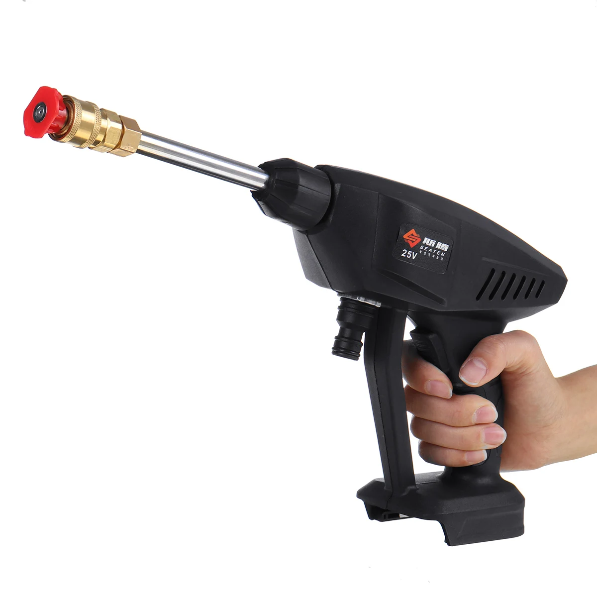 

High Pressure 12V 25V Cordless Car Washer Cleaning Water Gun Handheld Washer Sprayer Nozzle Gun Car Cleaning for Makita Battery