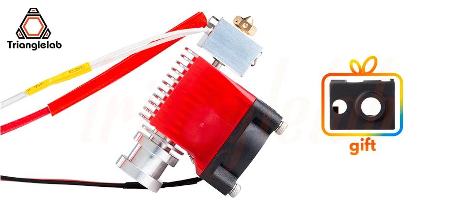 Trianglelab Highall-металл v6 hotend 12 В/24 В удаленного Боуэн принтом J головки и вентилятор охлаждения кронштейн для E3D Hotend для PT100