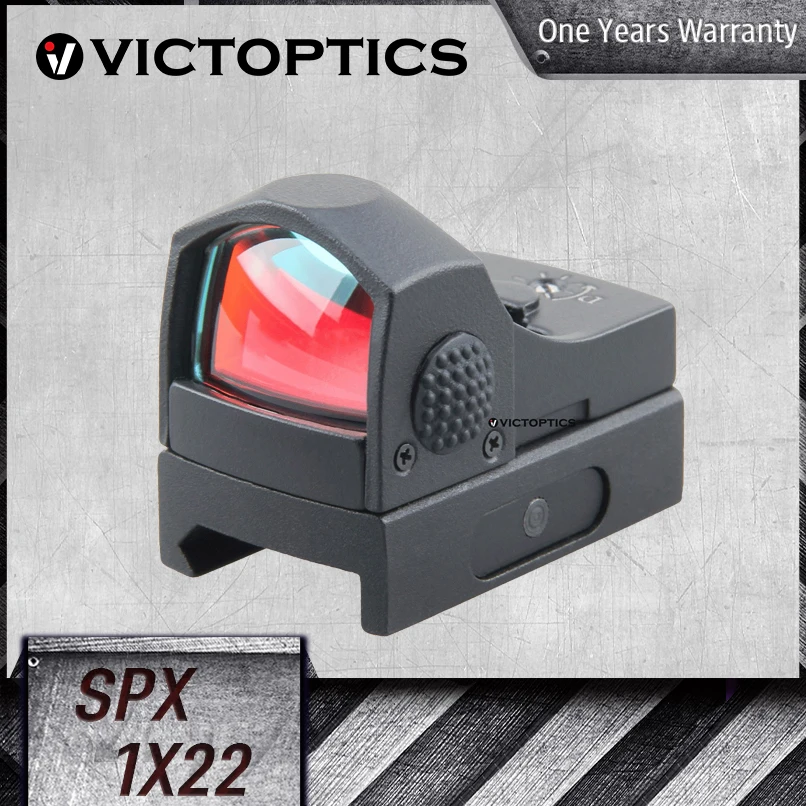 Оптический прицел Victoptics SPX 1x22 оптический с красной точкой 3 5moa размер точки 6