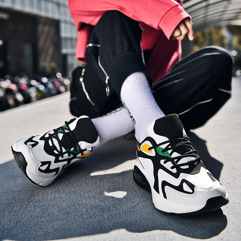 Мужские кроссовки с воздушной подушкой уличная спортивная обувь мужская 2020 на