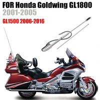 motorcycle radio antenna comfort navi with flag for honda 2006 2016 2007 2008 2009 gl1800 goldwing gl 1800 2001 2005 gl1500