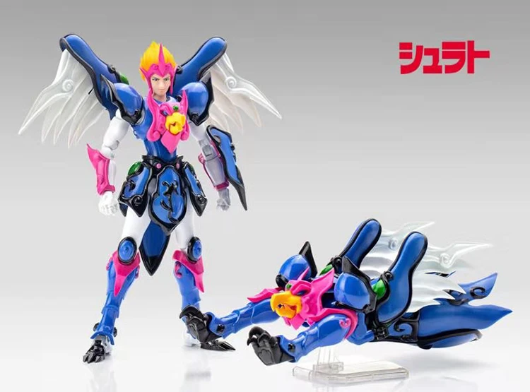 Garuda king Великолепные игрушки GT Dasin модель Tenkuu Senki Shurato с Kuroki Gai Garuda king металлическая Броня с Objec Action фигуркой DS002 - Цвет: Garuda king