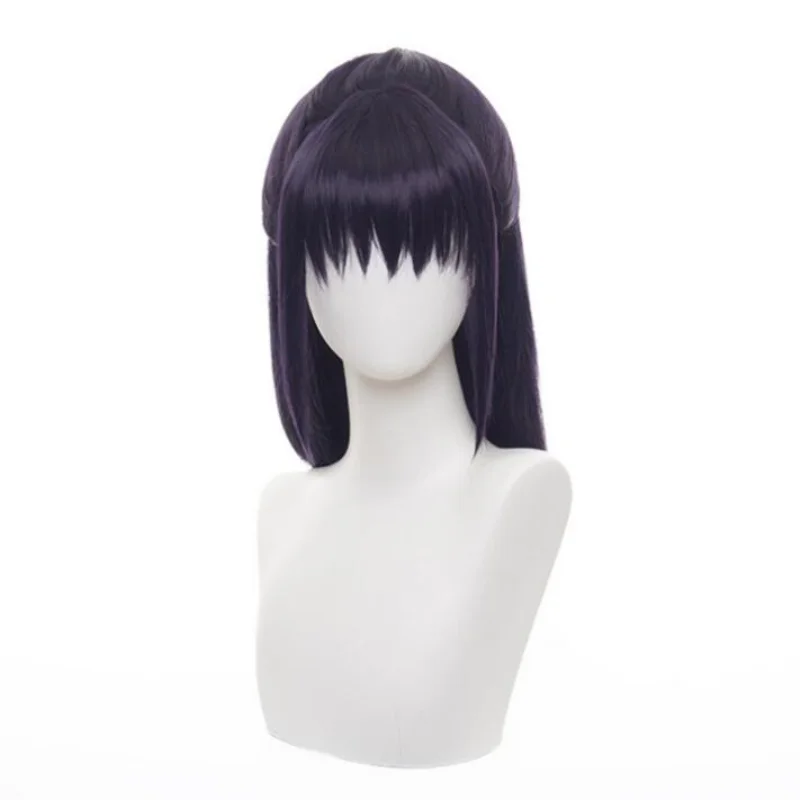 Косплей 58 см аниме ююютсу кайсен Иори утахим парик костюм темно-фиолетовые