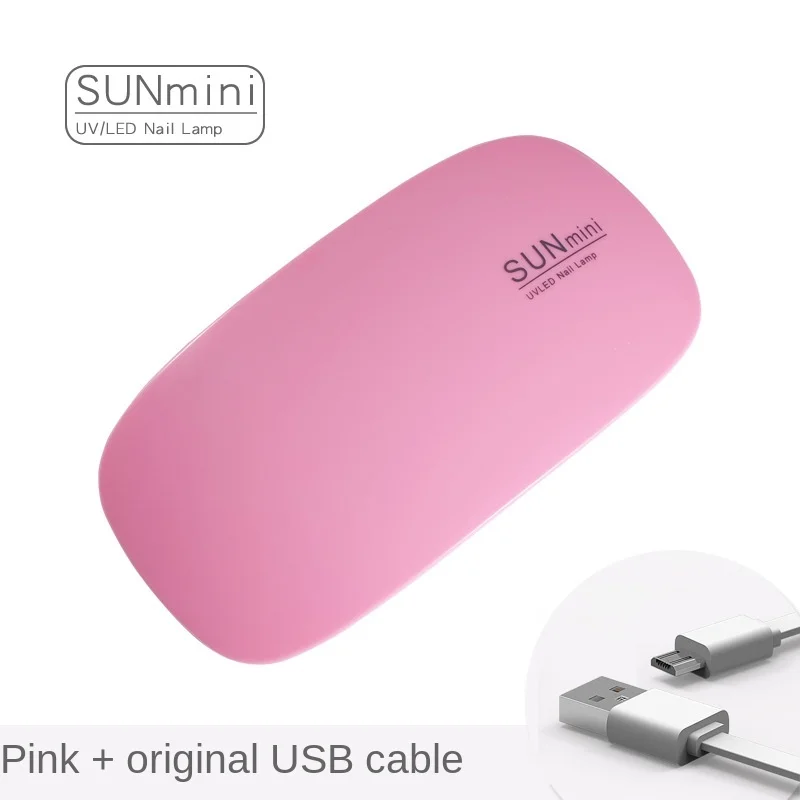 

Mini Nail Dryer Machine 6W Nail Lamp UV LED Light Portable Home Use Nail UV Gel Polish Dryer Nail Art Tool Dropshipping TSLM1