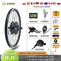 electric bicycle conversion kit 3648v 500w front wheel hub motor 20 29 inch 700c brushless gearless for ebike conversion kit