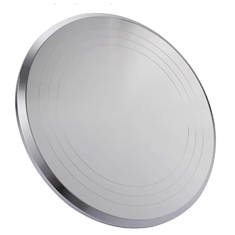 Вращающийся Поворотный круг для торта 9 дюймовый алюминиевый инструмент