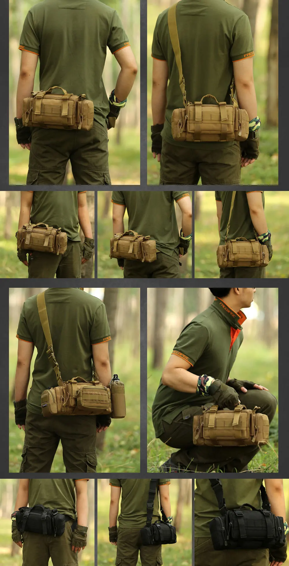 SINAIRSOFT, наружная посылка, сумки MOLLE, 3 функции, ультра-светильник, для солдат, рыбалки, походов, альпинизма, сверхмощная Сумка-переноска, поясная сумка