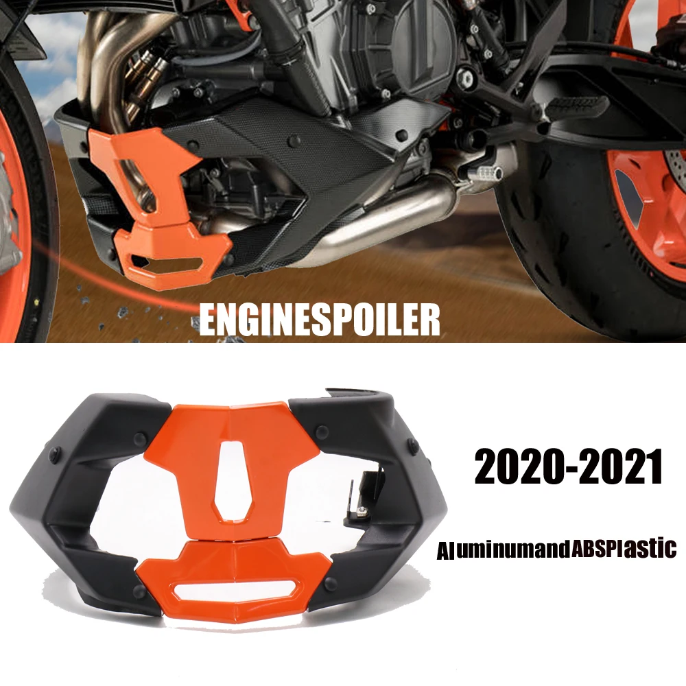 

Для 790 790duke 2018 2019 2020 2021 890 DUKE 890 duke 2020-2021 новый передний спойлер Двигателя Мотоцикла защитная крышка