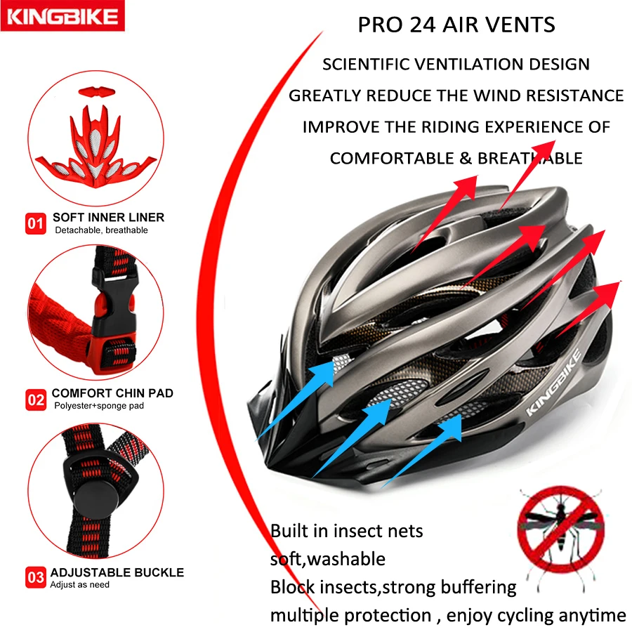 KINGBIKE мужской черный матовый велосипедный шлем MTB вниз холм велосипедный шлем сверхлегкий в форме велосипедный шлем Размер L/XL Casco Ciclismo