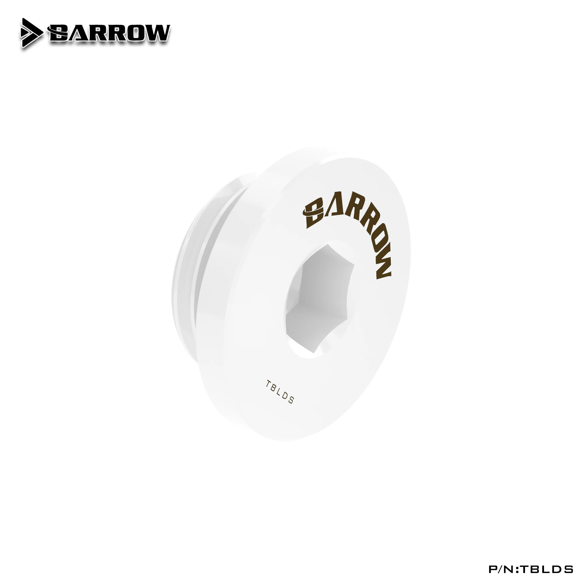 BARROW Black G1/4 &quotультратонкий внутренний шестигранный водяной ограничитель