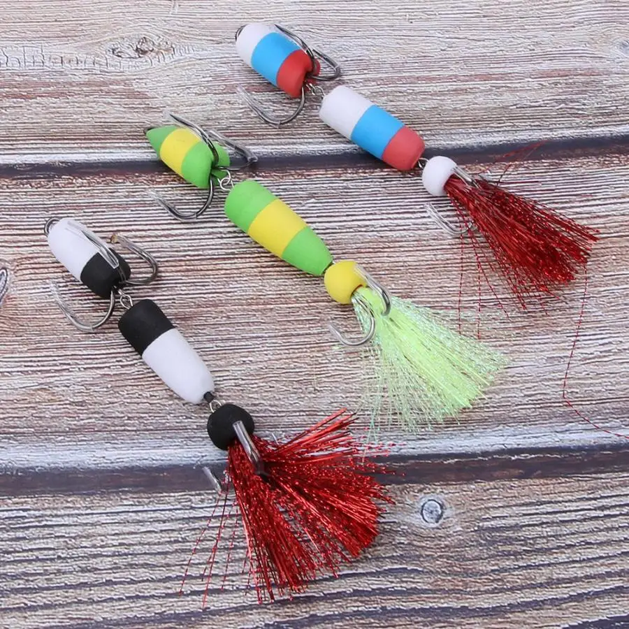 Комплект из 3 предметов новые рыболовные приманки Swimbait пены Мягкая наживка
