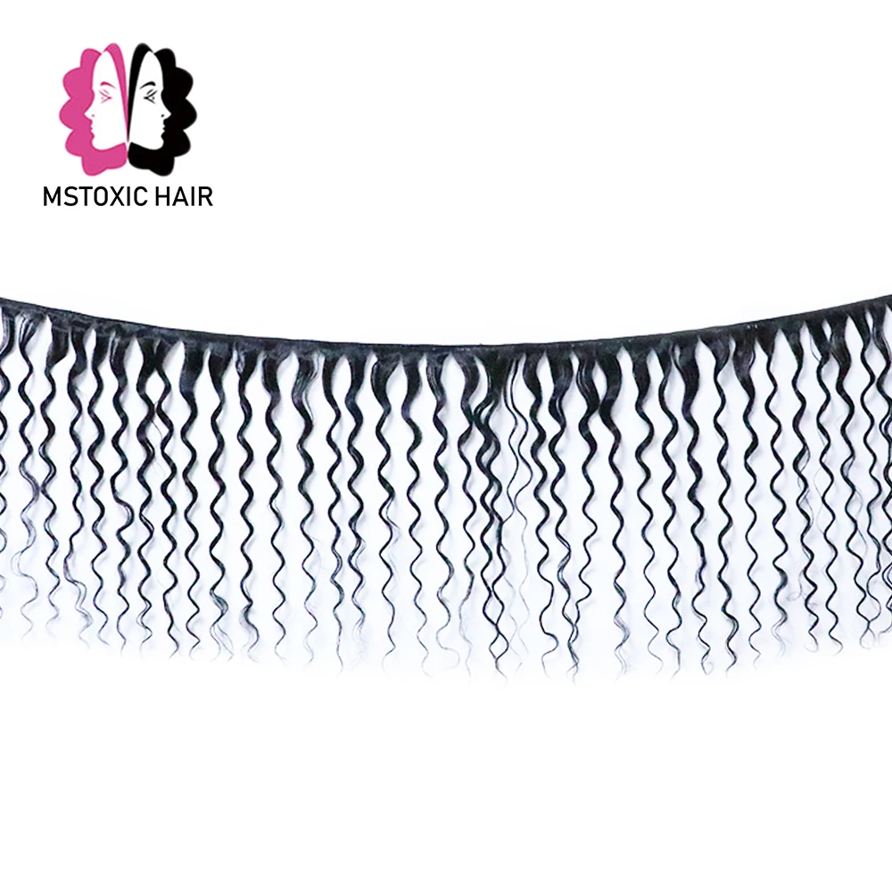 Mstoxic бразильские Свободные глубокие волнистые пучки с фронтальным закрытием