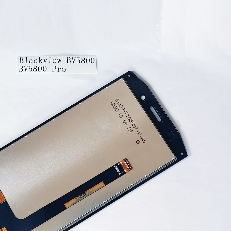 Pantalla LCD Original para Blackview BV5800, montaje de Sensor digitalizador con pantalla t&aacute;ctil, reemplazo de 5,5 pulgadas, Android 8,1, BV5800 Pro-3