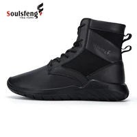 soulsfeng mens running shoes high lace sneakers black breathable classic outdoor walking shoes zapatillas women casual sneakers
