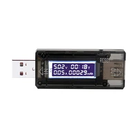 usb tester dc digital voltmeter ammeter 3 2 10v volt 0 3a amp meter detector indicator for car wall charger pc phone tablet