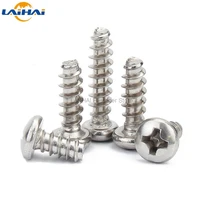 1050x m1 2 m1 4 m1 6 m2 m2 6 m3 m3 5 m4 m5 304 stainless steel cross recess phillips pan round head flat end self tapping screw