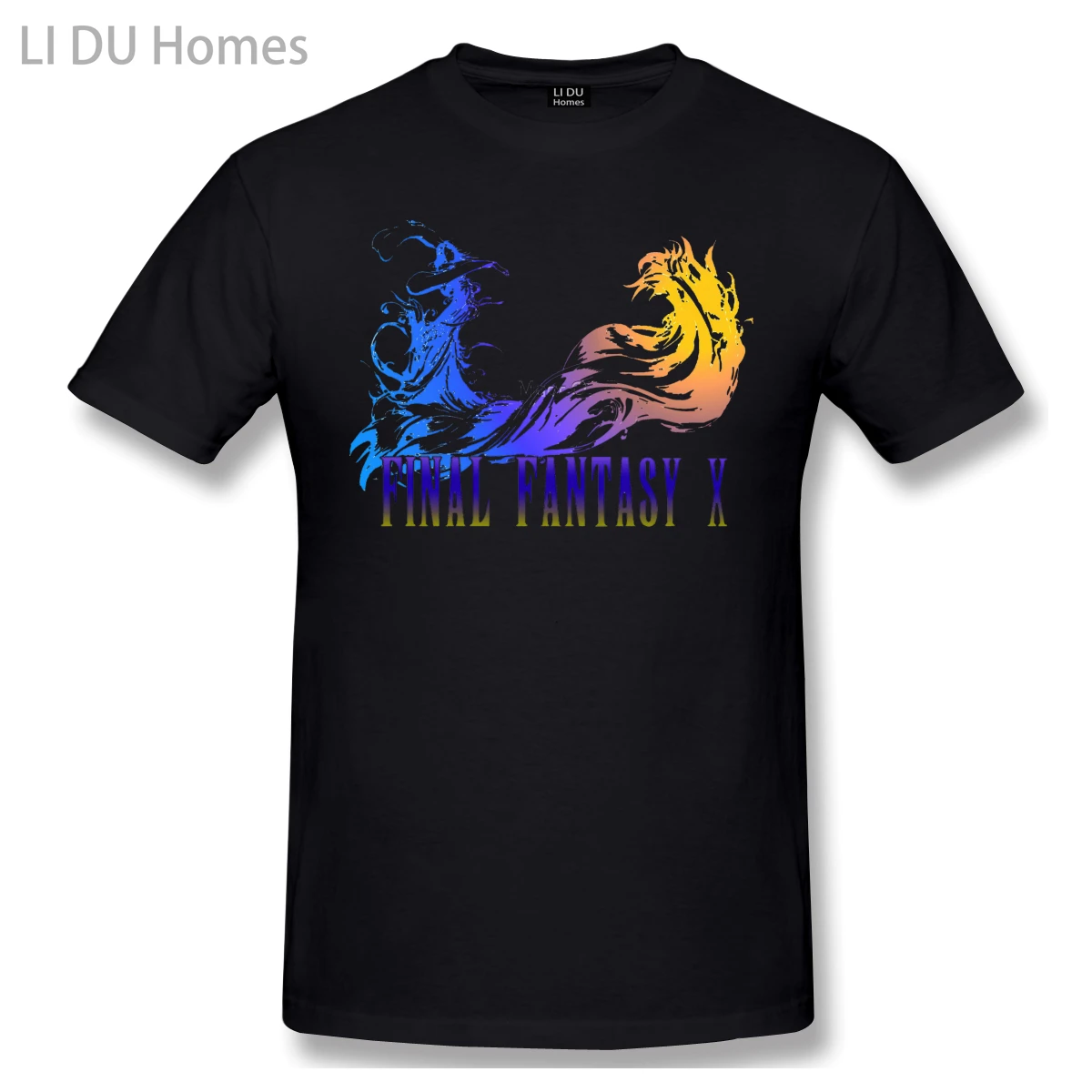 

LIDU FFX T Shirts Women Man's T-shirt Cotton Summer Tshirts Short Sleeve Graphics Tee Tops