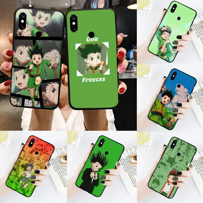 

Gon Freecss Hunter x Hunter Phone Case For Xiaomi Redmi note 7 8 9 t max3 s 10 pro lite funda funda coque shell