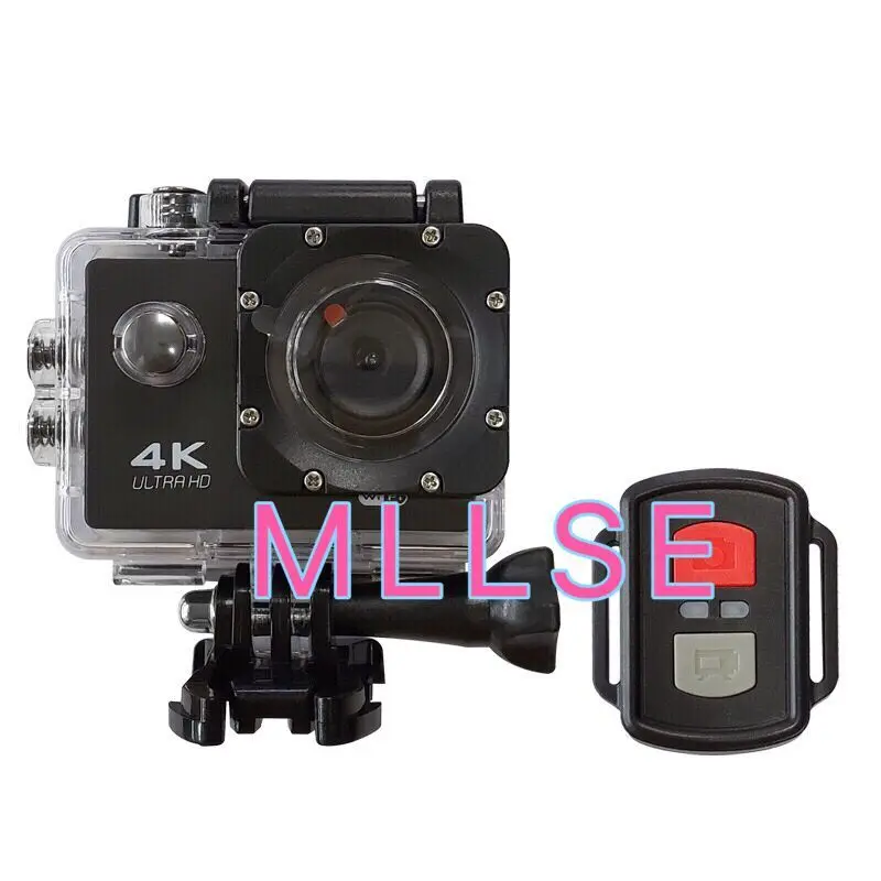 Купить Новая Оригинальная Экшн-камера Ultra HD 4K 30fps WiFi 2,0 дюйма 170D Подводная Водонепроницаемая камера для видеозаписи на Шлем S Спортивная камера
